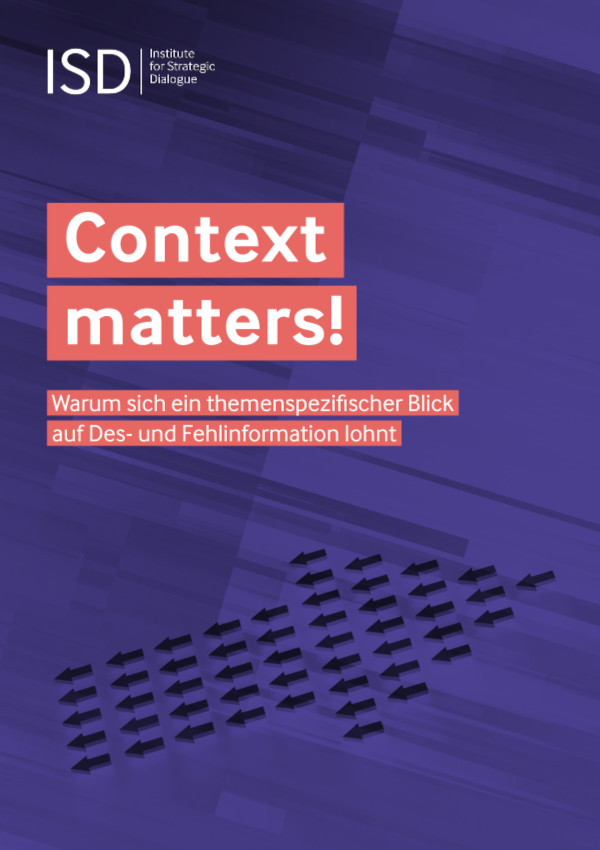 ISD – AHEAD Context matters DE